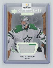 2024-25 Upper Deck Engrained Icons Cuts Of Class Kari Lehtonen #CC-KL Dallas