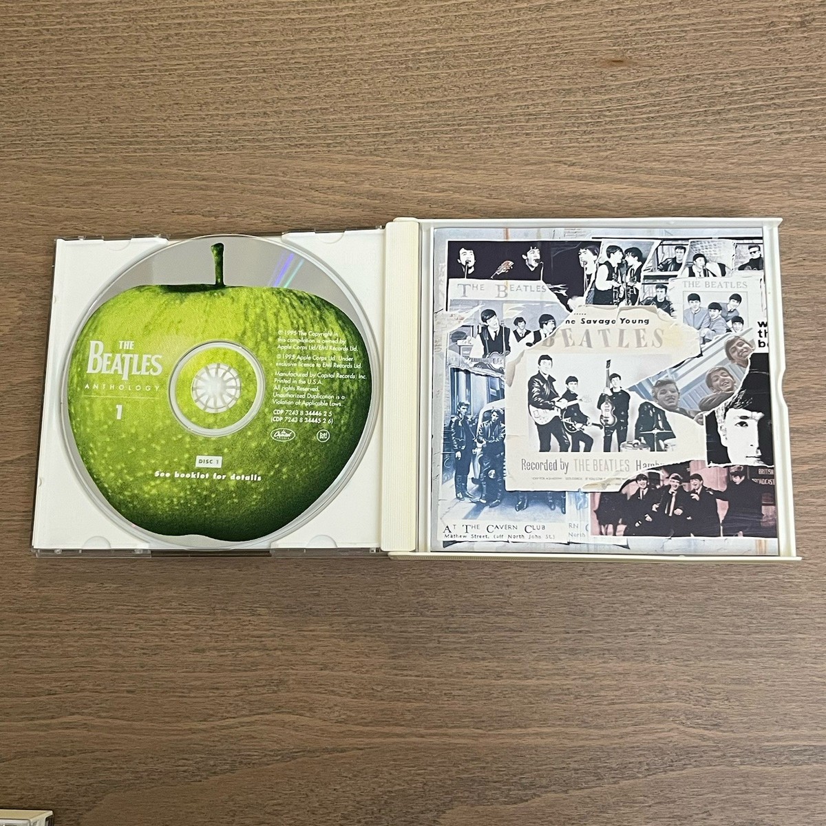 The Beatles Anthology CD 123 John Paul George Ringo Fab Four Lads