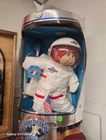 Vintage Red Haired Cabbage Patch Kid Young Girl Astronaut Coleco 1986