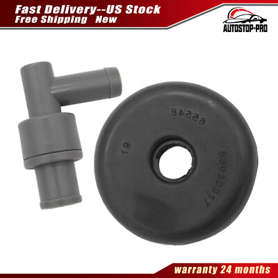 Lssapr PCV Valve 5175352AA & Grommet 53030017 Kit For Dodge Ram 1500, Dakota & Jeep Grand Cherokee
