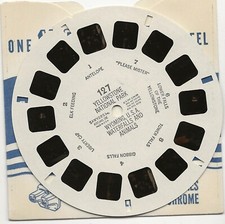 127 Yellowstone National Park Wyoming Waterfalls and Animals View-master Reel