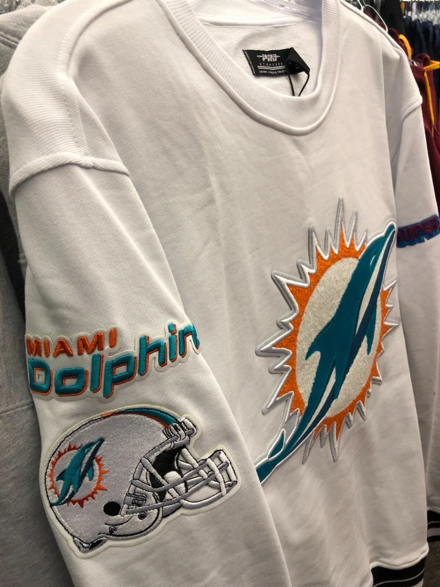 Miami dolphins hotsell crewneck sweatshirt