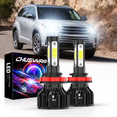 For Toyota Highlander 2017-2019 H11 LED Headlight Bulb Low Beam