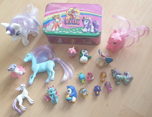 * Diverse Filly Einhorn Pferde u.a. Unicorn-Sammelfiguren / inkl. Filly-Dose * - Bild 1 von 15