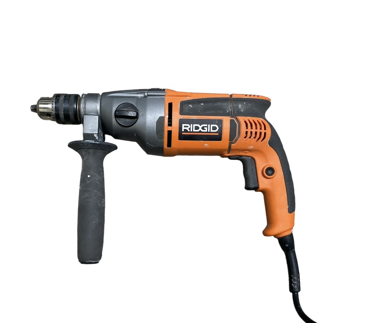 RIDGID R50111 Heavy Duty Corded 1/2” 2-Speed Hammer Drill