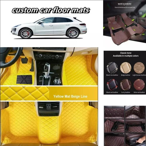 Custom Fit For Infiniti All Models Car Floor Mats Luxury Carpets All Weather Rug - Bild 9 von 76
