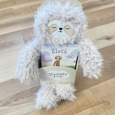 Slumberkins Special Edition Sloth Stuffie NIB with Card RARE