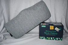 Demelon Cervical Neck Pillows for Pain Relief Sleeping in Gray NIB