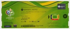 Ticket WC 2006 #17 Germany - Poland