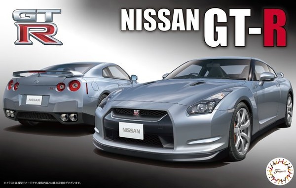 Fujimi Inch Up Series Nr. 2 Nissan GT-R Plastikmodellbausatz Im MaßStab...-image