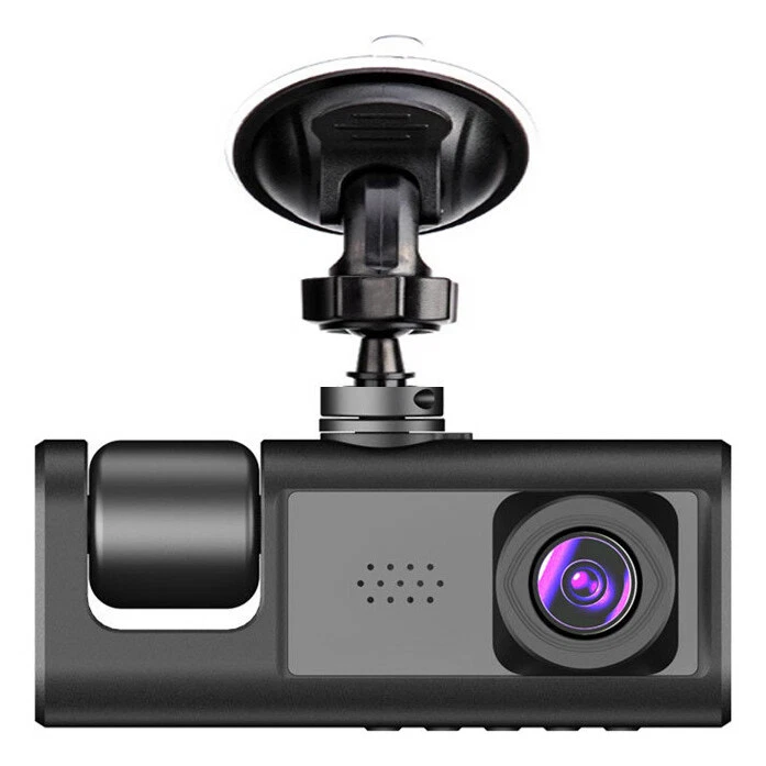 2-inch screen driving recorder HD 1080P three-lens surveillance night vision DVR - Image 2 of 4