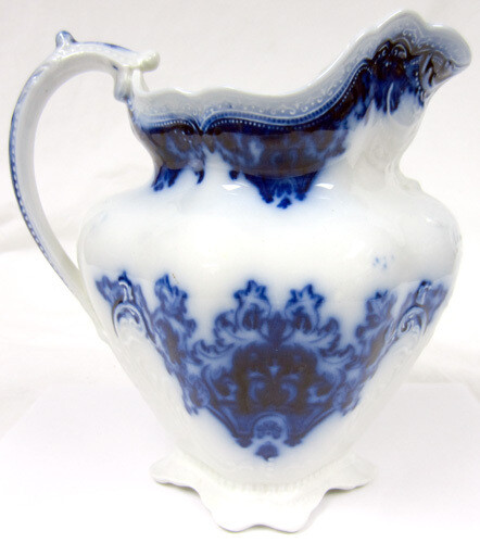 Vintage seltene blaue Danube Johnson Bros ENGLAND Krug Vase - Bild 1 von 11