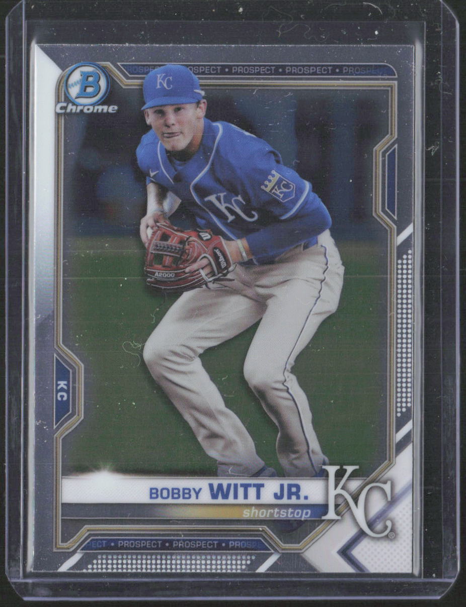 2021 Bowman Chrome #BCP-193 Bobby Witt Jr. Prospects