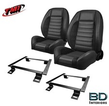 1967-69 Camaro Tmi Pro Series Sport R Bucket Seat Bracket Set In Stock