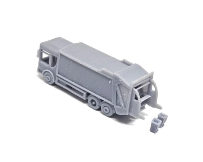 WPD N Gauge Refuse Lorry 1/148 Model Railway Scenery