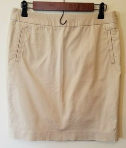 khaki business skirt