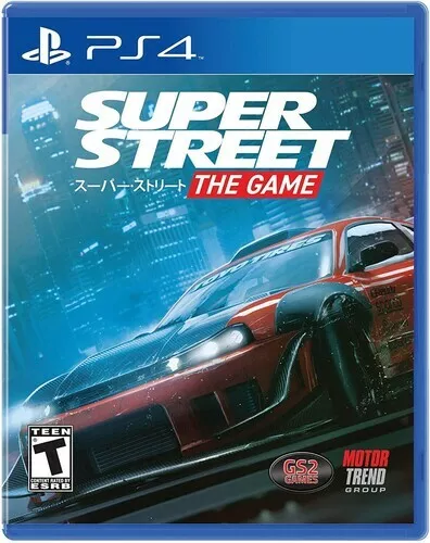 NEW, SEALED! PS4 Super STREET The Game CAR RACING 2019 RACE DRIFT  Playstation 4