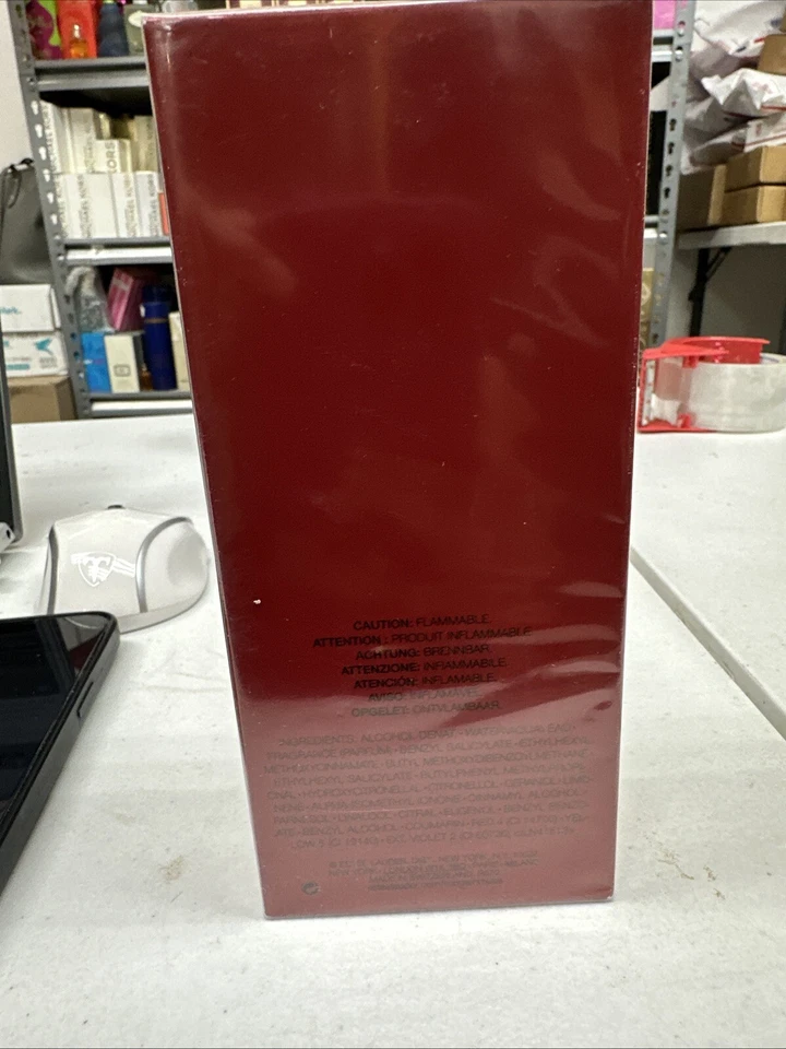 ЗАПЕЧАТАННАЯ парфюмированная вода спрей Estee Lauder MODERN MUSE LE ROUGE 3,4 жидк. унции / 100 мл - Изображение 3 из 4