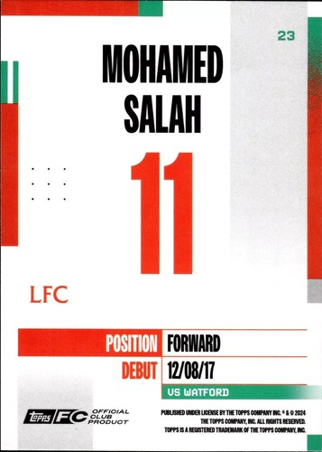 Topps Liverpool FC Team Set 2024/25 Base Anfield Beat Anfield Stars Baller Cards - Picture 63 of 114