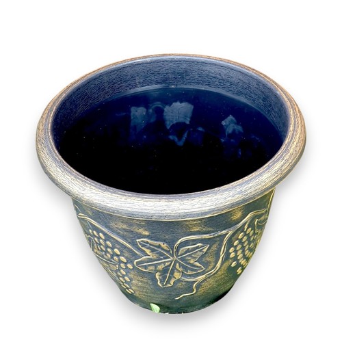 Decorative Outdoor Flower Pot | Antique Look Grapevine Patio Planter 37cm - Picture 15 of 44