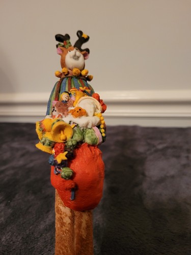 Vintage Raindeer Resin 10.5" Tall Thin Figurine Statue Christmas Decor - Picture 7 of 12