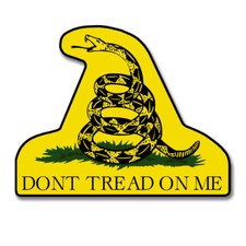 GADSDEN FLAG Sticker Decal