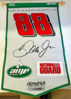 NASCAR Dale Earnhardt Jr. 2008 Mounted Memories 22x36 Wool Blend Banner Cool