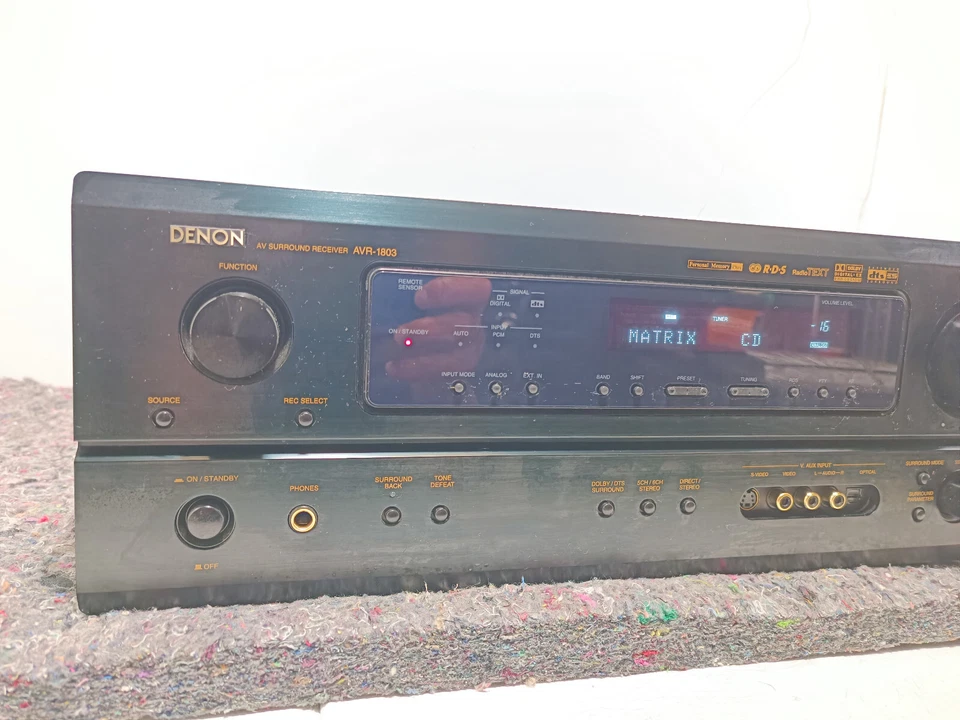 Denon AVR-1803 Receiver Verstärker Amplifier AM/FM Digital - Bild 3 von 4