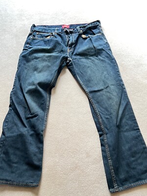MEN'S PERRY ELLIS DENIM JEANS-SIZE: 36 X 32