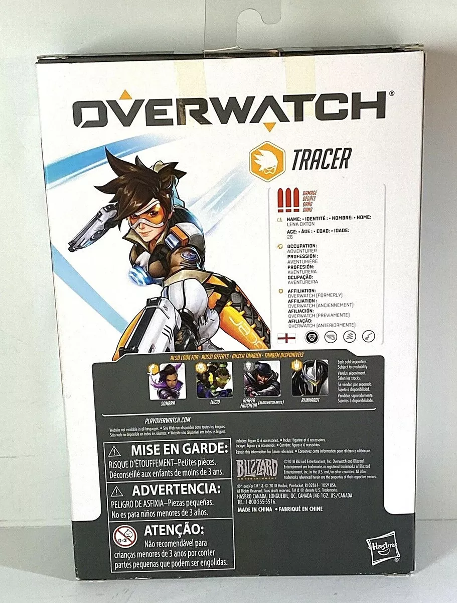  Hasbro Toys Overwatch Ultimates Series Tracer 6 Collectible  Action Figure : Toys & Games