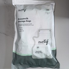 Breast Milk Storage Bags 8oz BPA-Free Motif Medical Lot of 2 - 200 Bags total
