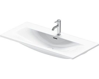 DURAVIT Möbelwaschtisch Viu 103 x 49 cm weiß glänzend mit Beschichtung 234410000