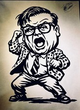 Chris Farley Portrait - Original Artwork