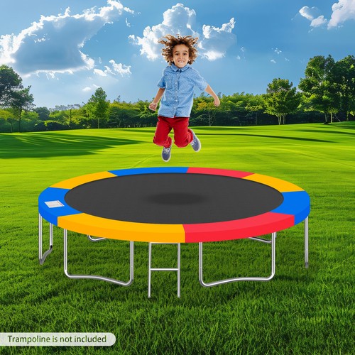 12FT Multi-color Trampoline Protection Pad Replacement Safety Pad Trampoline Pad