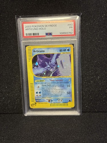 Pokemon Articuno Holo Skyridge H3/144 PSA 1 *POP 17*