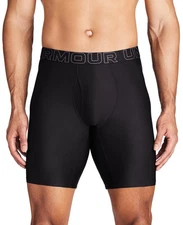 Under Armour Performance Tech 9" Boxerjock 3-Pack - Black / Castlerock - New