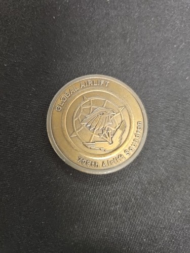 709th Heavy Bombarment Global Airlift Challenge Coin - Picture 2 of 2