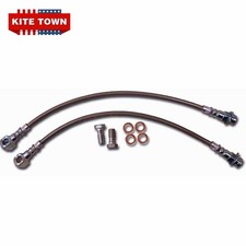 716 Braided Stainless Steel Disc Brake Hose For Chevelle Disc Brakes Gm 64-72 716 Braided Stainless Steel Disc Brake Hose For Chevelle Disc Brakes Gm 64-72