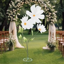 Large Artificial Wedding Flowers Three-headed Daisy Wedding Decorative Flower