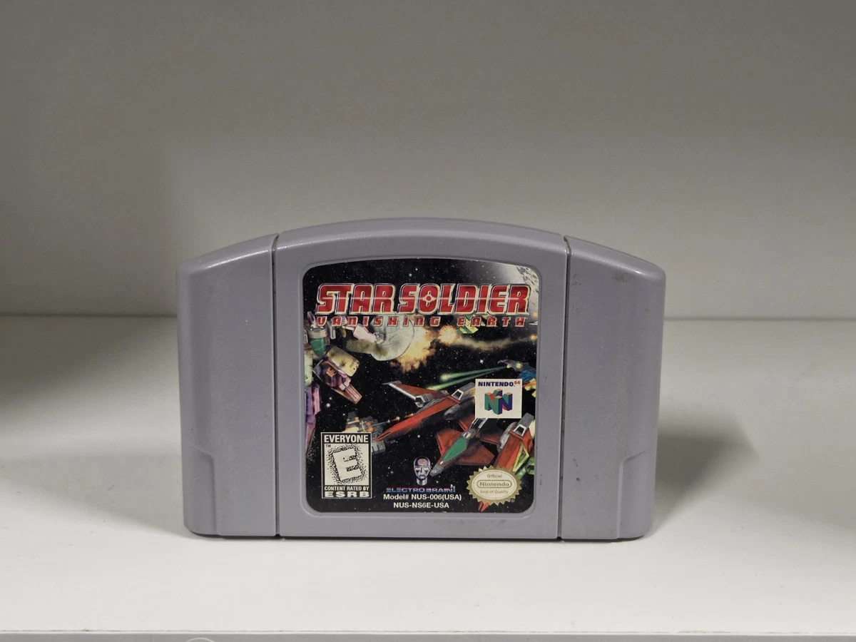 Nintendo 64 Star Soldier: Vanishing Earth Video Games for sale - eBay