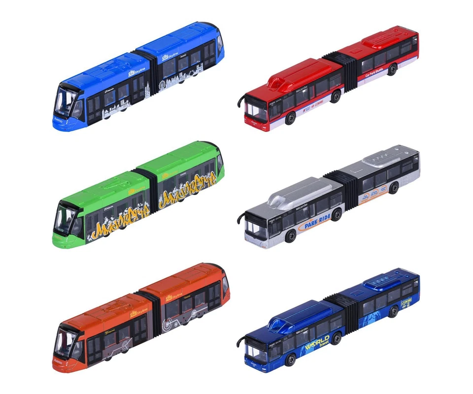 Majorette City Series - Siemens Avenio Tram & Man Bus Assorted - Image 2 of 4