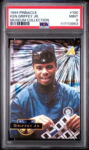 Ken Griffey Jr. 1994 Pinnacle Museum Collection #100 PSA 9