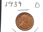 1939 (D) Lincoln Penny