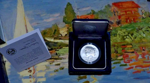 2024-P  Peace Silver Dollar - UNC - US Mint - OGP and COA  -  24XH