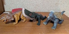 Bandai Movie Monster Series Gigan Anguillas Gyaos Vintage Japanese Sofubi Set