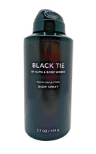 Bath  Body Works Men's Black Tie Body Spray 3.7 Oz