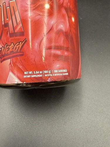Gamersupps Red 40 RFK Energy Caffeine 100 Servings Art Tub NEW SEALED - Sold out - 第 10/19 張圖片