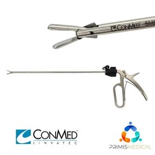 ConMed 543800 5mm Clip Remover Laparoscopic Grasping Forceps 18"