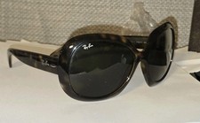 Ray-Ban Sunglasses Womens Jackie Ohh II Tortoise Shell Brown Black RB4098 Italy