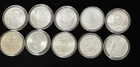 10 Silver Rounds 1 Oz Each .999 Fine Silver 10 Oz Total Trump,Black Swan & More!